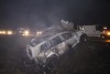 На трассе Калининград — Черняховск загорелись две машины: погибли трое мужчин