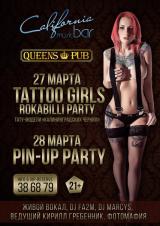 Tattoo Girls Rokabilli Party