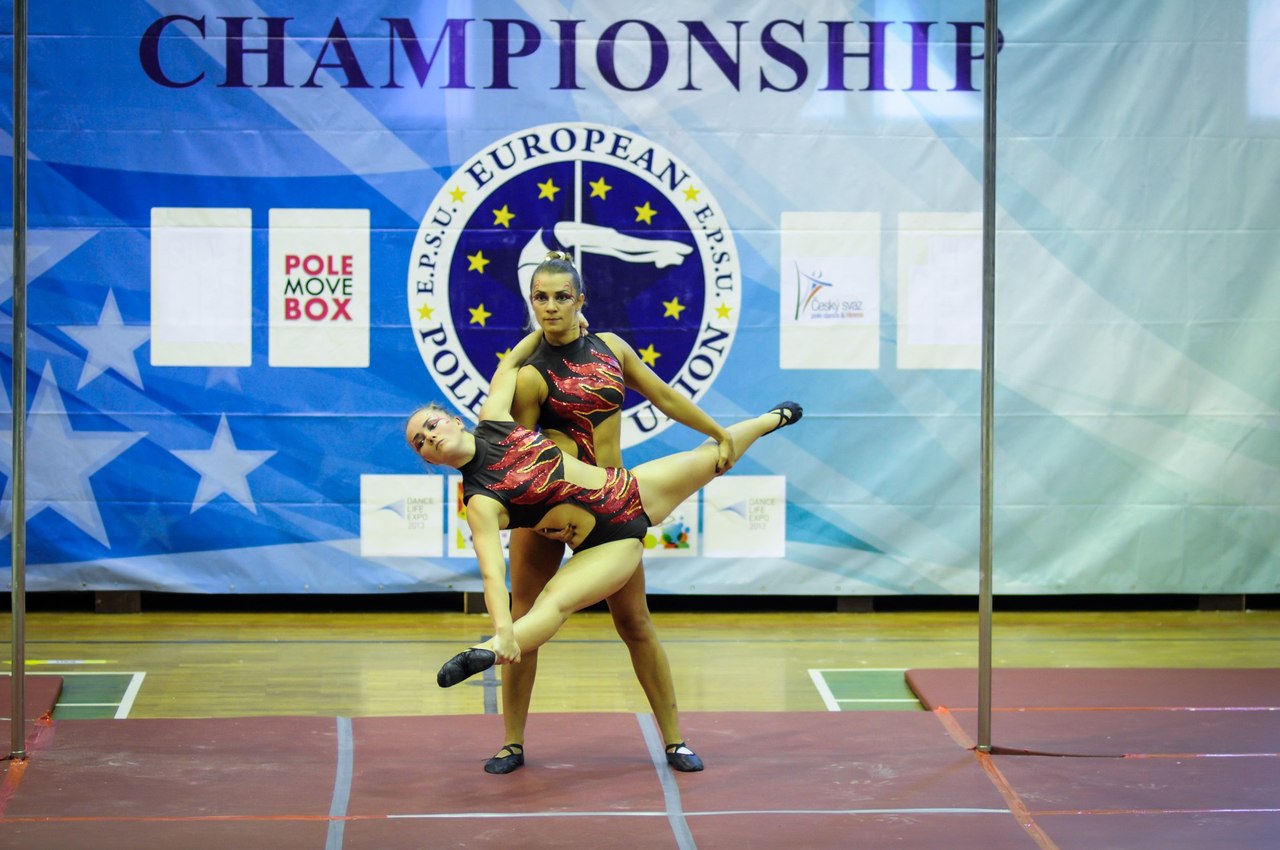 Виктория Николаенко и Татьяна Митина на Чемпионате Европы