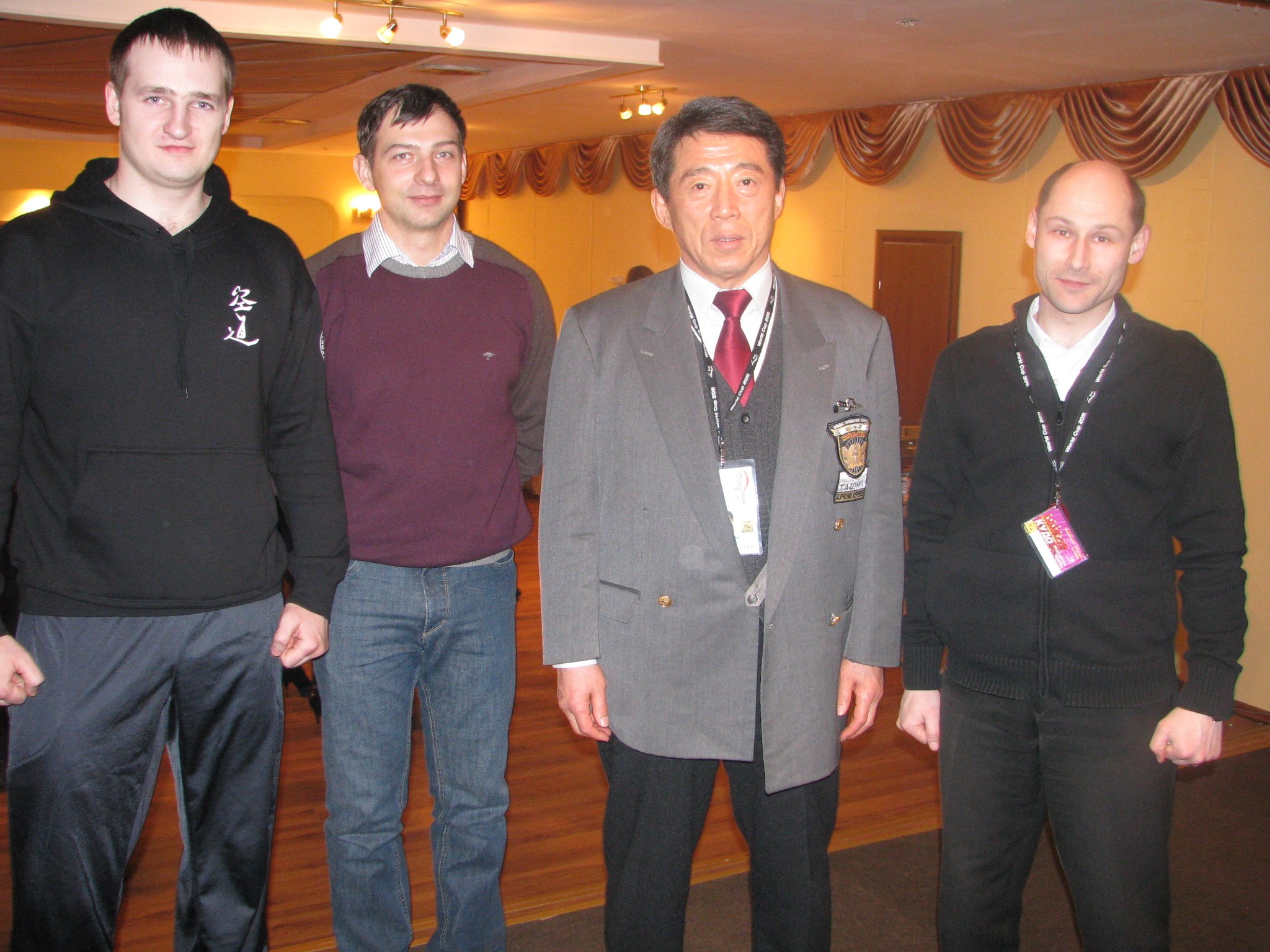 Адзума Такаси и калининградская делегация в Каунасе