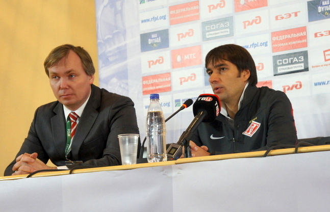 Дмитрий Гунько на послематчевой пресс-конференции