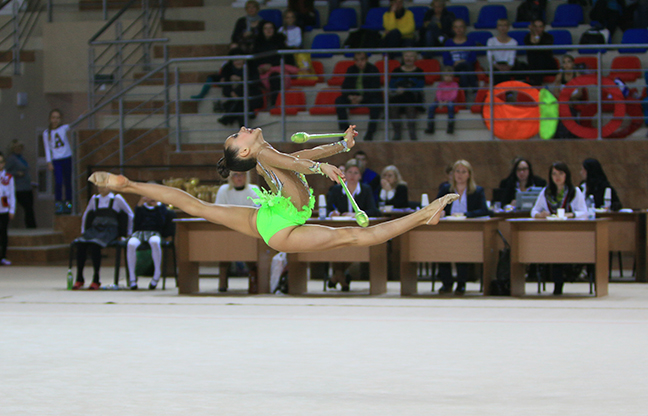 Соревнования в Центре художественной гимнастики и эстетических видов спорта