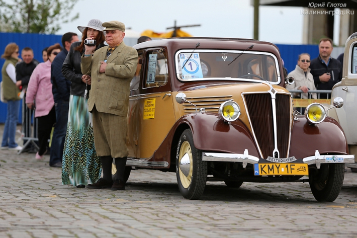 Фестиваль ретроавтомобилей в Калининграде 