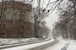 Дятлова: На уборку снега в Калининграде вышли 43 единицы техники