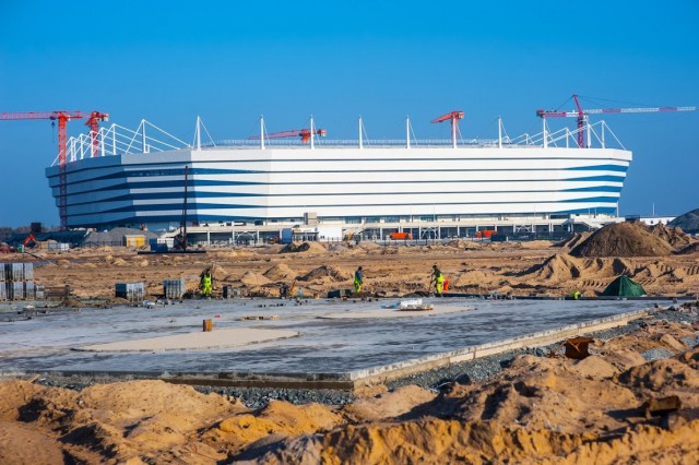 СМИ: Комиссия FIFA нашла многочисленные нарушения на стадионе к ЧМ-2018 в Калининграде