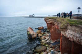 Мельников: На проект берегоукрепления в районе форта на Балтийской косе нужно 40 миллионов рублей