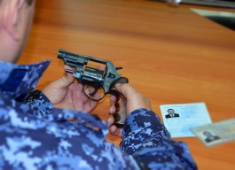 За неделю у калининградцев изъяли восемь единиц огнестрельного оружия