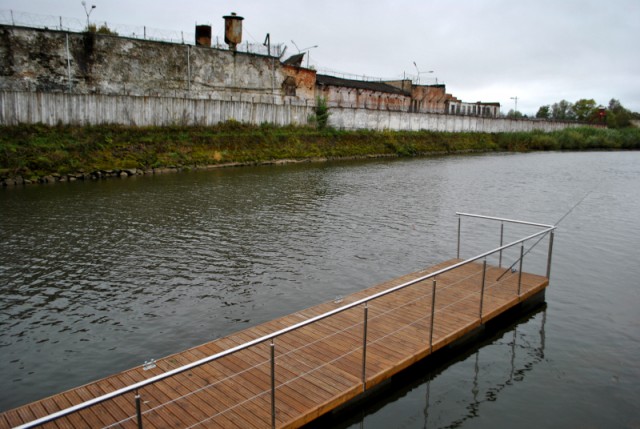 В Гвардейске построили плавучий причал для развития международного водного маршрута 