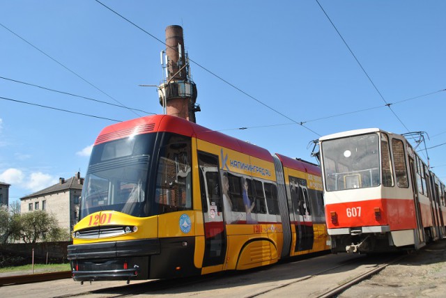 «PESA, который живёт в депо»: три причины, почему жёлто-красный трамвай не возит калининградцев (фото)