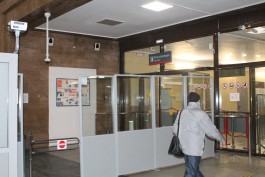 На Южном вокзале установили камеру с тепловизором для дистанционного измерения температуры тела пассажиров (фото)