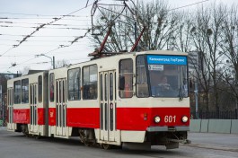 Трамвай №5 не будет ходить по аллее Смелых в субботу и воскресенье 