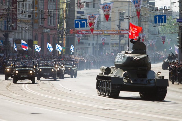 Танк Т-34 возглавит колонну боевых машин на параде Победы в Калининграде