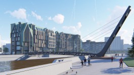 «С подсветкой и показательными разводками»: в Калининграде представили проект нового моста на остров Канта