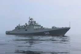 Сторожевой корабль «Адмирал Григорович» вернулся с испытаний в Баренцевом море