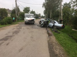 Очевидцы: В Зеленоградском округе в аварии с грузовой машиной погиб пьяный водитель «Ауди»