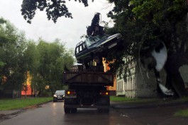 УМВД: Калининградец эвакуировал припаркованную машину и сдал её на металлолом
