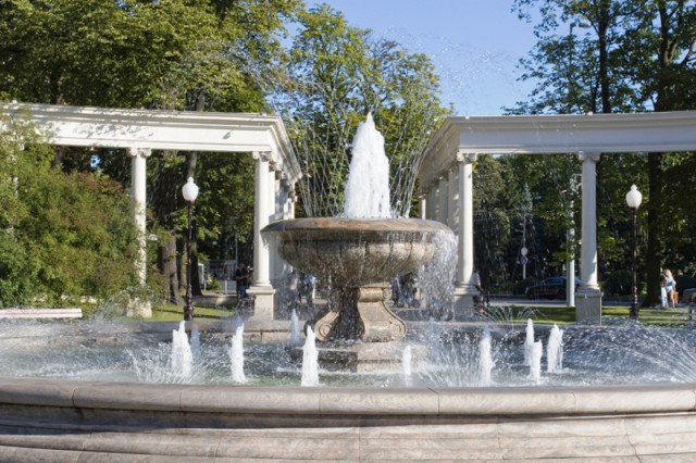Калининградские фонтаны отключили до весны