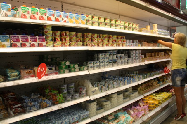 В Калининградскую область не пустили шесть тонн йогурта из Литвы