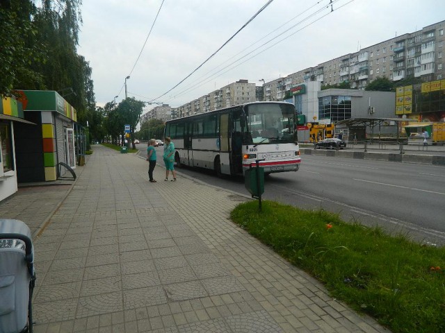 На Московском проспекте в Калининграде автобус сбил женщину