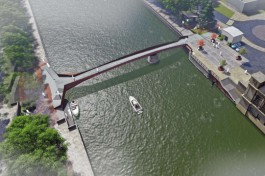 Главгосэкспертиза одобрила проект поворотного моста на остров Канта