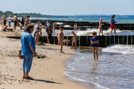 На пляжах Зеленоградска в выходные потерялись девять детей