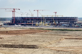 В Калининграде начали монтировать крышу стадиона к ЧМ-2018