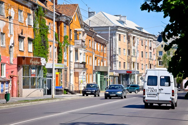 На проспекте Мира в Калининграде предлагают установить бинокли с видом на прошлое