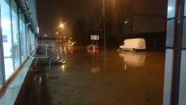 В Калининграде после дождя затопило улицы Железнодорожную и Портовую