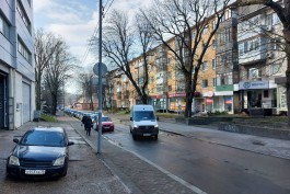 В Калининграде оштрафовали подрядчика за ремонт дороги во время снегопада