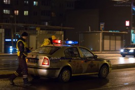 На ул. Невского в Калининграде водитель «Мерседеса» врезался в дерево
