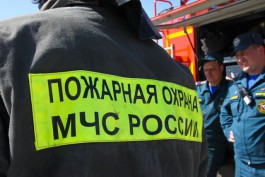 Сотрудники МЧС ликвидировали возгорание торфяников в Гурьевском округе