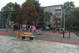 На улице Пионерской в Калининграде открыли многофункциональную площадку для детей (фото)