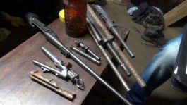 Под Калининградом у токаря обнаружили арсенал раритетного оружия (фото)