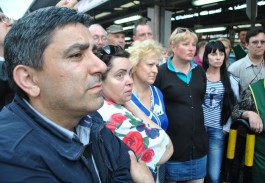 Продавцы Центрального рынка пожаловались бизнес-омбудсмену РФ на пешеходную зону на ул. Баранова (фото)