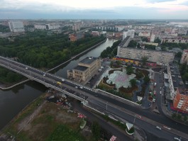 «Цветные узоры»: как выглядит Биржевой сквер в Калининграде с высоты птичьего полёта (фото)