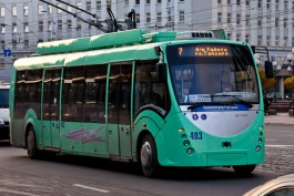 Власти Калининграда планируют построить три новых троллейбусных линии