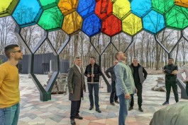 Парк света в Гурьевске хотят открыть на майские праздники