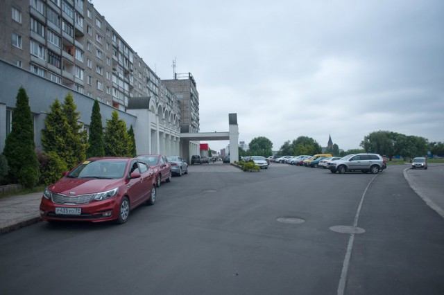 Власти планируют отремонтировать фасад здания на улице Зарайской в Калининграде к ЧМ-2018