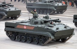 На вооружение полка Балтфлота в Калининграде поступили новые БМП