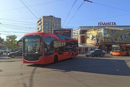 Новый троллейбус «Синара» выпустили на маршрут №7 в Калининграде