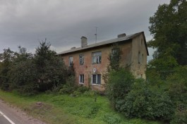 В Калининграде признали аварийным двухэтажный дом на улице Суворова