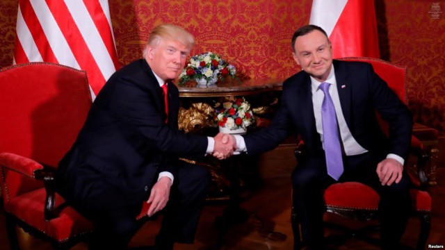 Трамп: Польша и США намерены действовать сообща против российской агрессии
