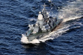 Корабли Балтийского флота провели тренировку по противовоздушной обороне