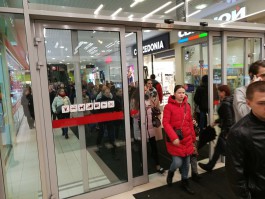 Из ТЦ «Плаза» в Калининграде эвакуировали посетителей