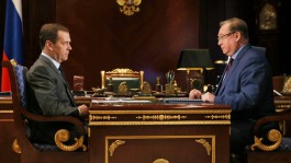 Встреча Сергея Степашина с Дмитрием Медведевым