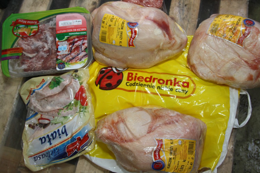 В январе калининградские таможенники задержали 880 кг продуктов из Польши