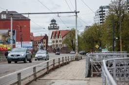 Деревянный мост в Калининграде закроют на ремонт до конца дня