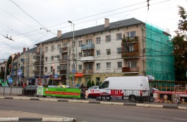 В Калининграде приступили к ремонту домов на Ленинском проспекте по проекту студии Сарница