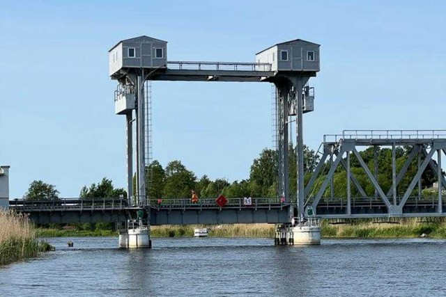 Мост через Дейму будут разводить дважды в неделю для водного маршрута из Калининграда в Куршский залив 