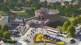 Власти планируют благоустроить микрорайон вокруг башни Врангеля в Калининграде